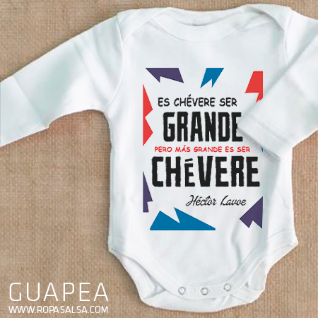 Bodys para bebes Guapea Ropa Salsa